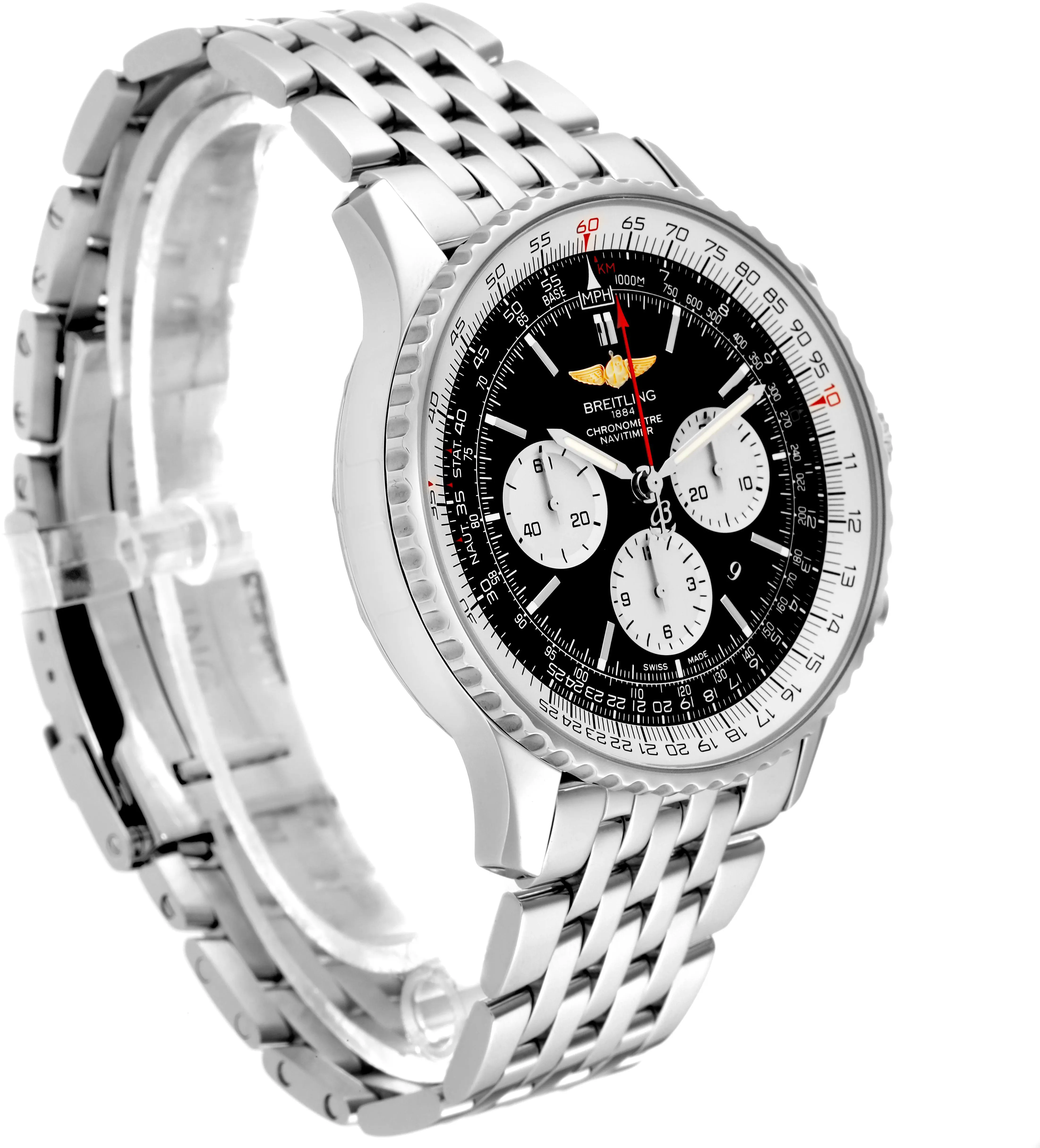 Breitling Navitimer AB0127 46mm Stainless steel Black 2