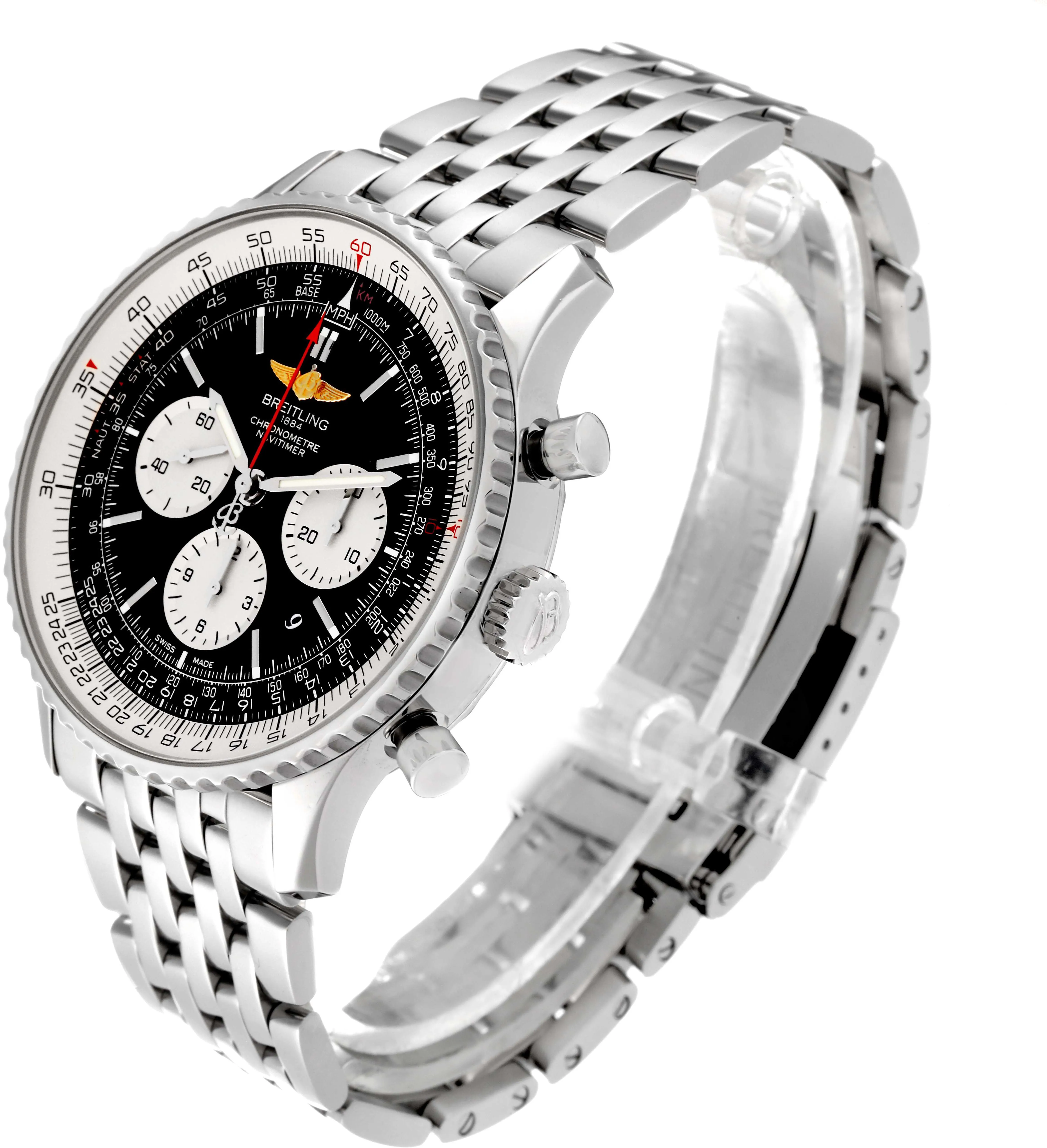 Breitling Navitimer AB0127 46mm Stainless steel Black 3