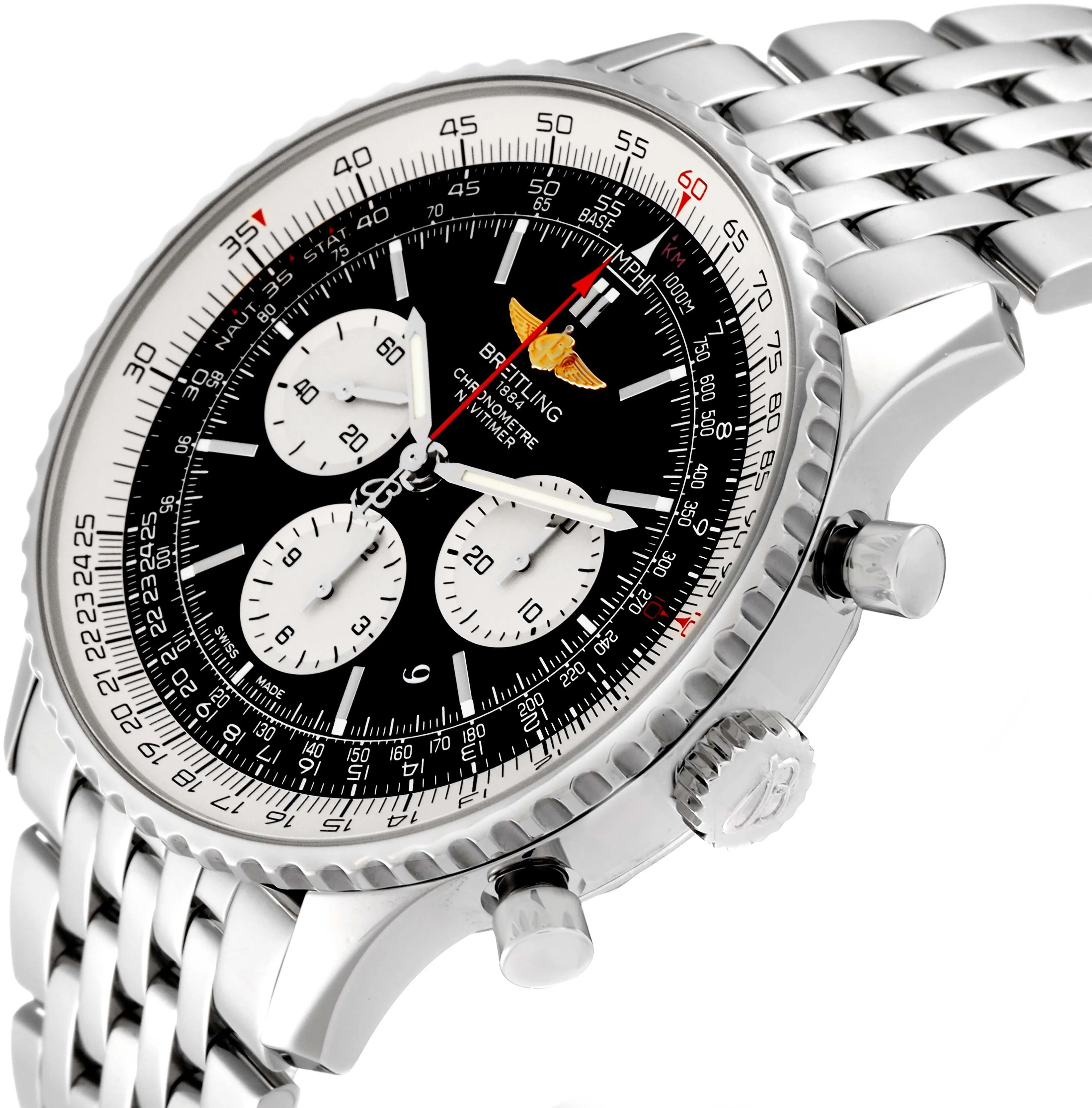 Breitling Navitimer AB0127 46mm Stainless steel Black 4