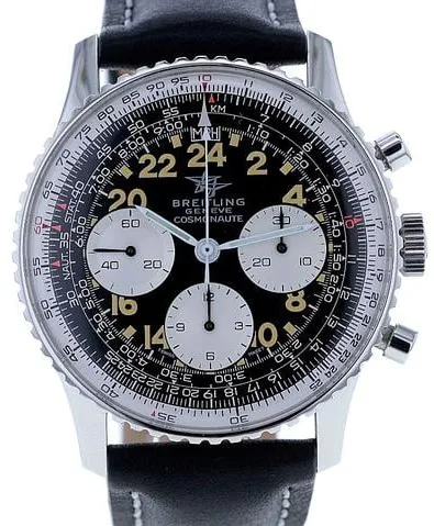 Breitling Navitimer Cosmonaute 809 41mm Stainless steel Black