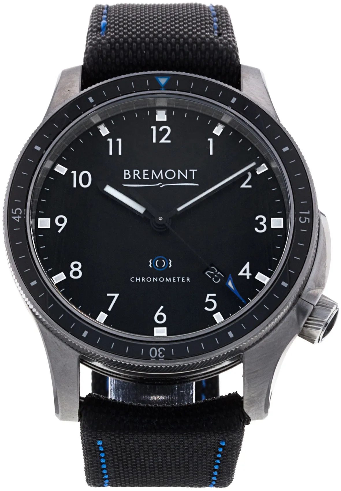 Bremont Boeing BB1-SS/BK 43mm Stainless steel Black Arabic