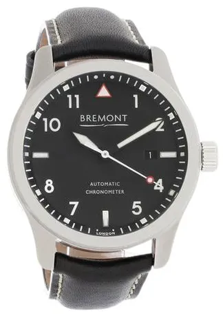 Bremont Solo SOLO/WH 43mm Stainless steel Black