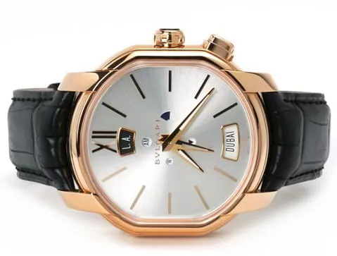 Bulgari Daniel Roth 102412 45mm Rose gold Silver