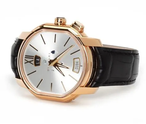 Bulgari Daniel Roth 102412 45mm Rose gold Silver 1