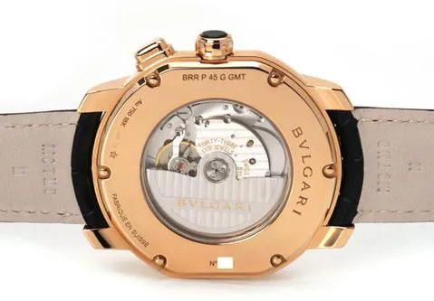 Bulgari Daniel Roth 102412 45mm Rose gold Silver 2