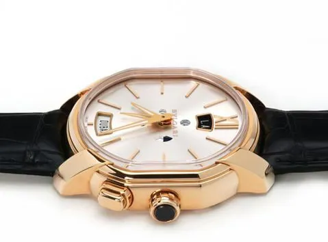 Bulgari Daniel Roth 102412 45mm Rose gold Silver 3