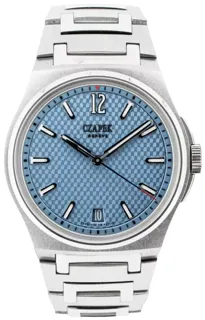 Czapek & Cie Antarctique Passage de Drake PASSAGE DE DRAKE GLACIER BLUE Stainless steel Blue