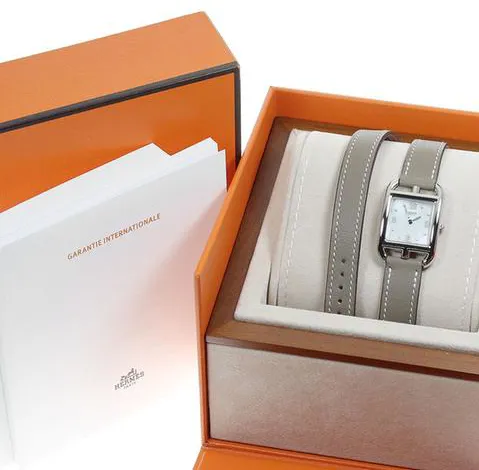 Hermès Cape Cod CC1.210 23mm Stainless steel White 1