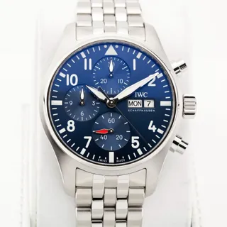 IWC Pilot Chronograph IW388102 Stainless steel Blue