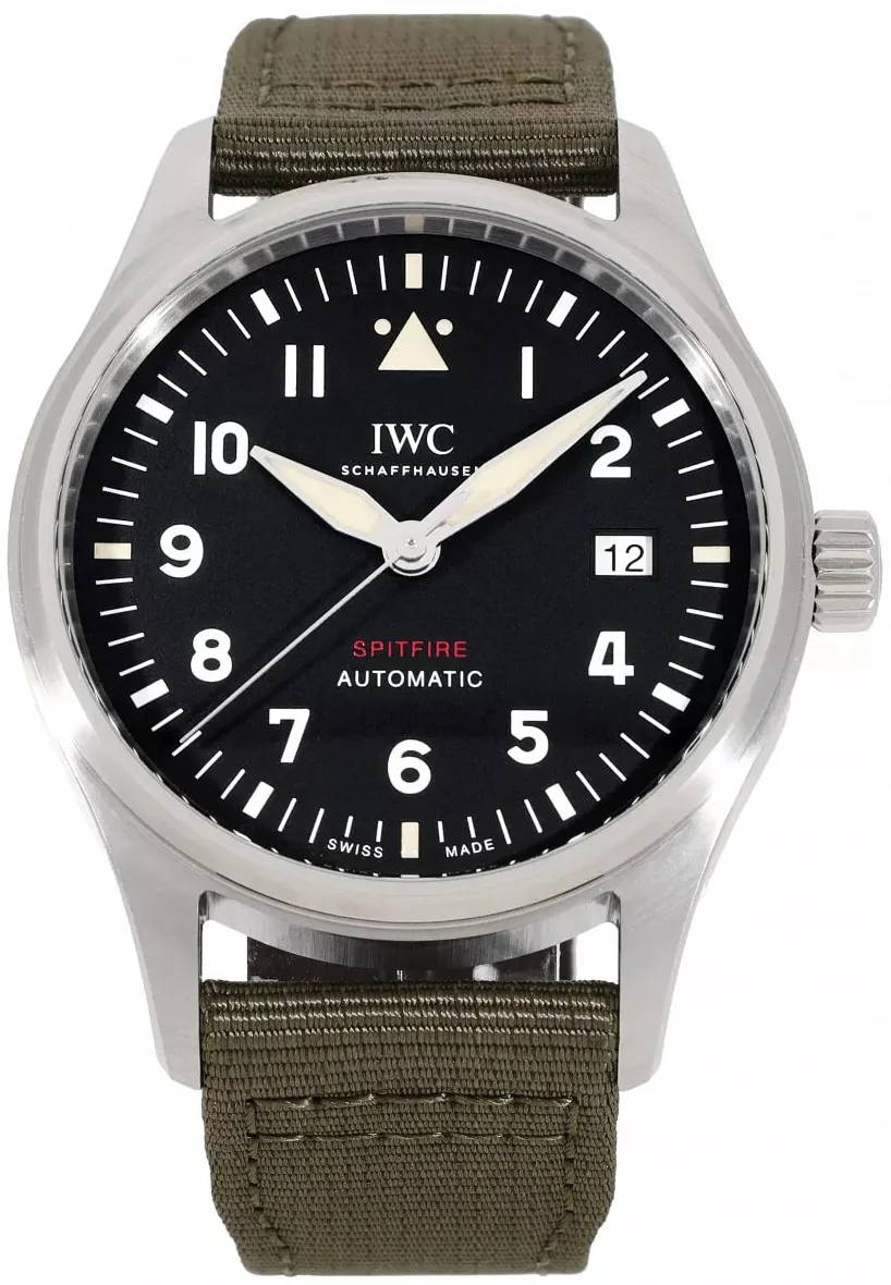 IWC Pilot IW326805 39mm Stainless steel Black