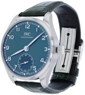 IWC Portugieser IW3583-10 Stainless steel Green