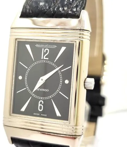 Jaeger-LeCoultre Reverso Classique 250.3.86 23mm White gold Black 1