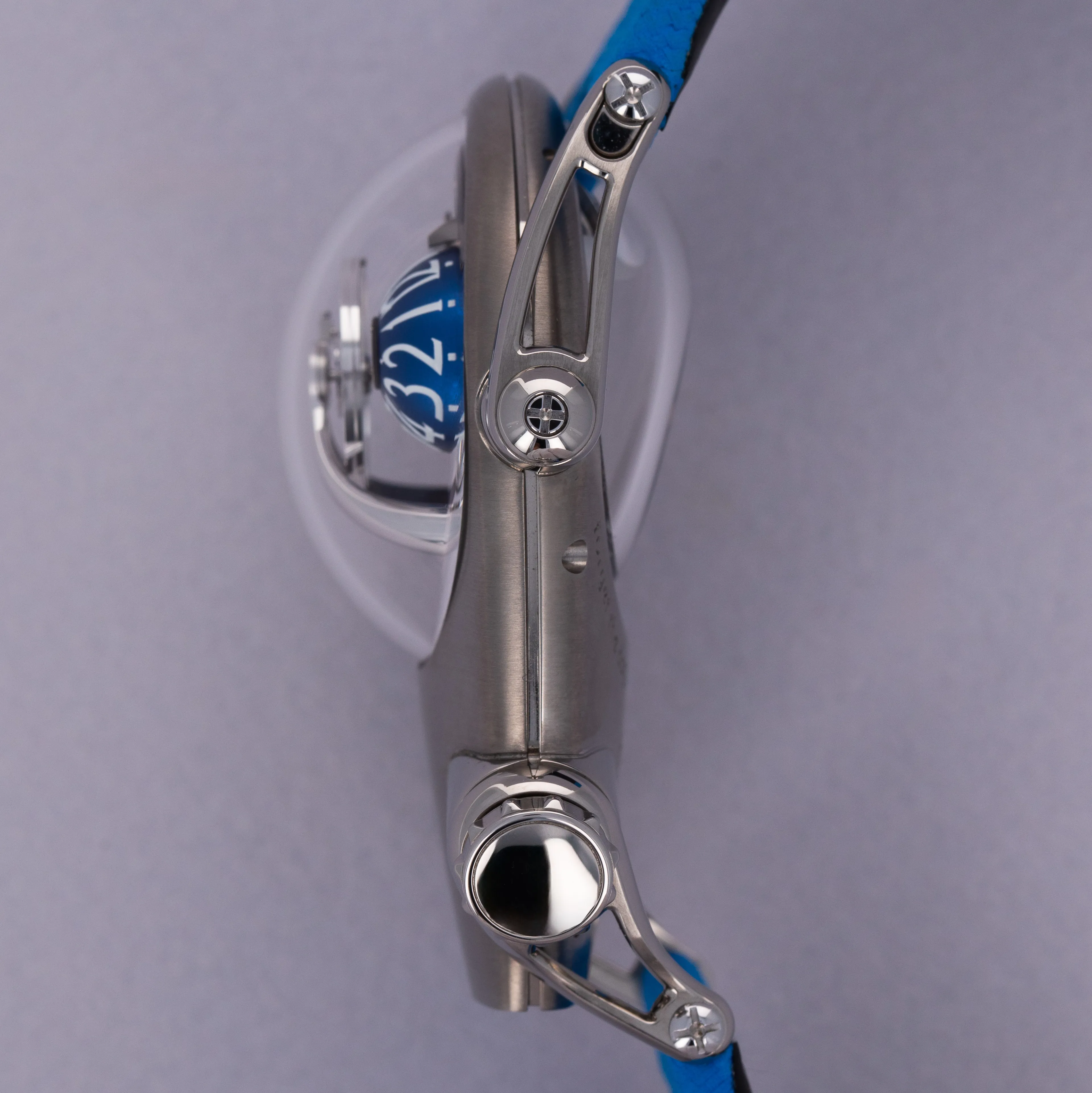 MB&F HM10 100.TL.BL 54mm Titanium Blue 7