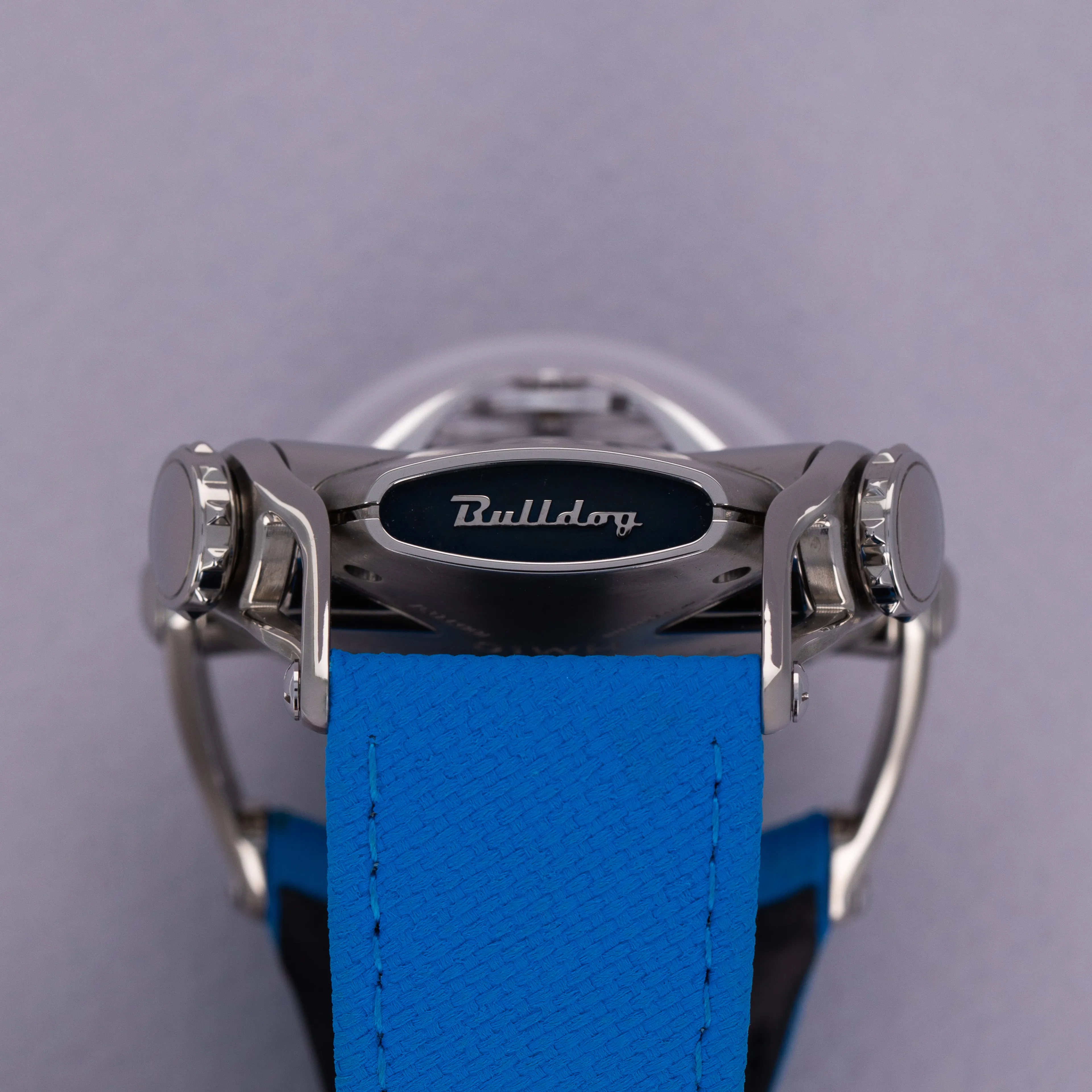 MB&F HM10 100.TL.BL 54mm Titanium Blue 8