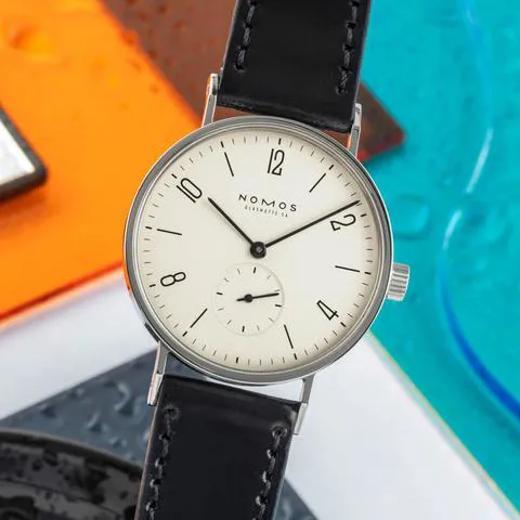 NOMOS Tangente 101 35mm Stainless steel White