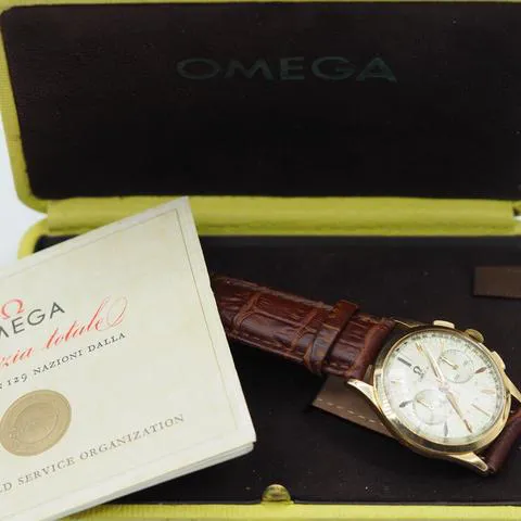 Omega 2872 36mm Rose gold Silver