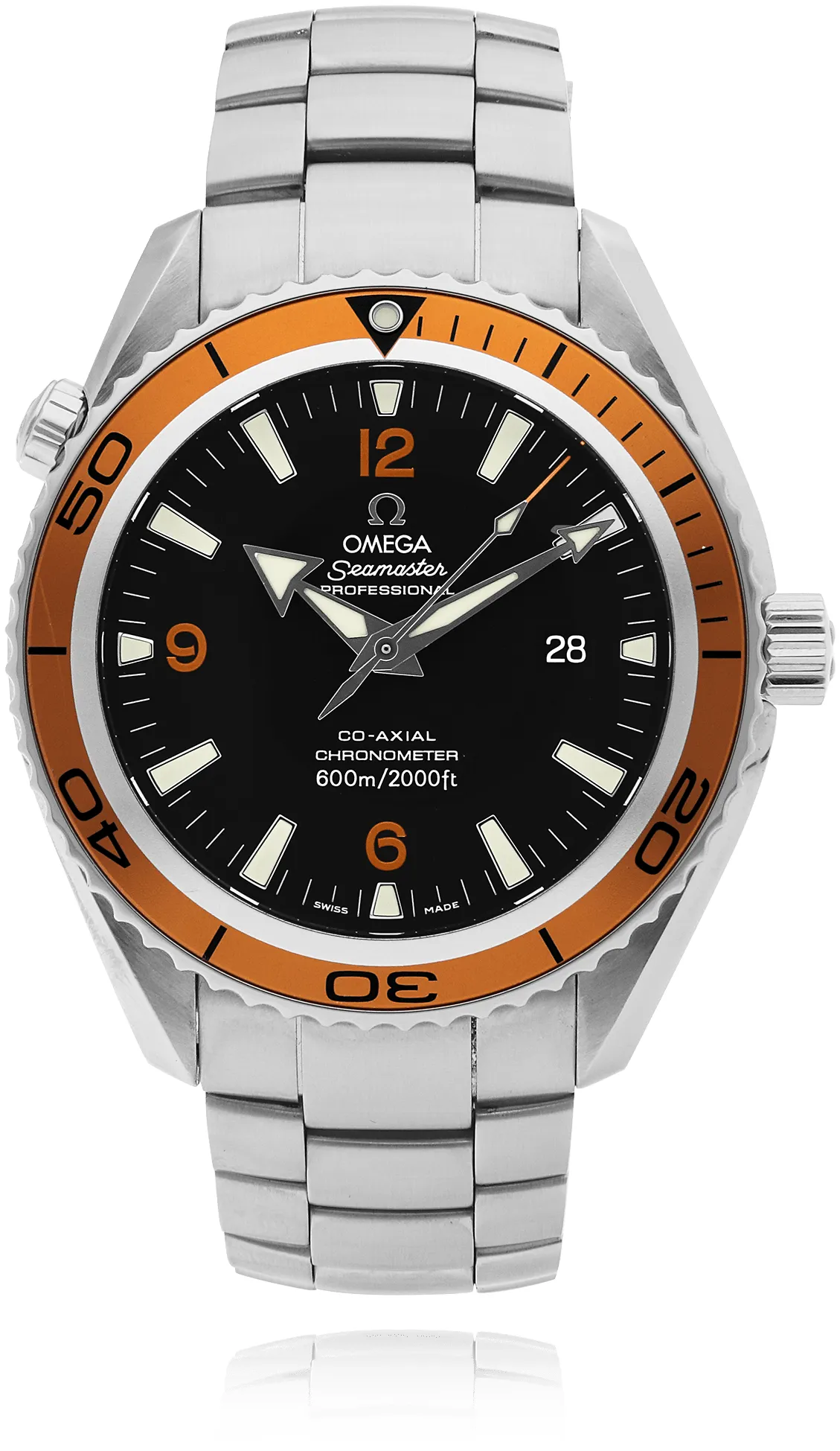 Omega Seamaster Planet Ocean 2208.50.00 46mm Stainless steel Black