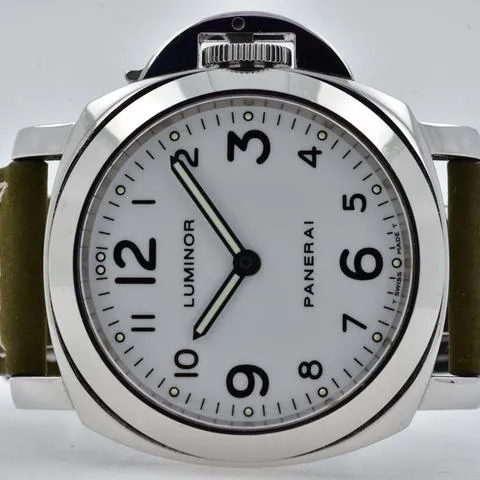 Panerai Luminor PAM 00010 44mm Stainless steel White