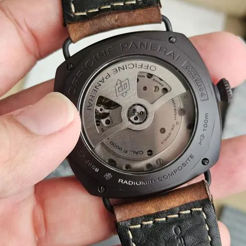 Panerai Radiomir Black Seal 3 Days Aut PAM 00505 45mm Ceramic Brown 8