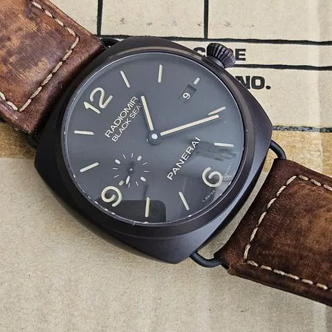 Panerai Radiomir Black Seal 3 Days Aut PAM 00505 45mm Ceramic Brown 9