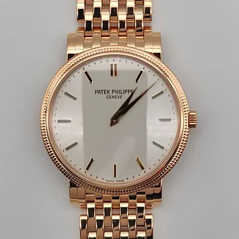 Patek Philippe Calatrava 5120/1J-001 35mm Yellow gold Silver