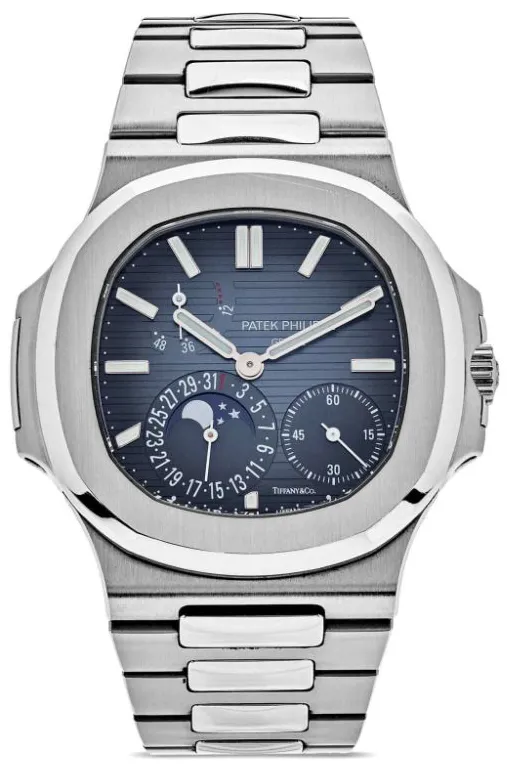 Patek Philippe Nautilus Moonphase 5712/1A-001 40.5mm Stainless steel Blue