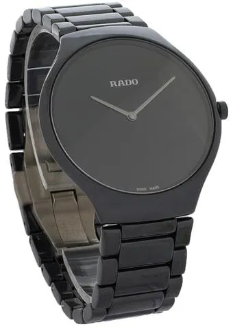 Rado True Thinline R27741182 39mm Black ceramic Black