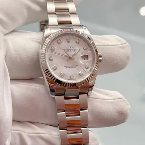 Rolex Datejust 36 116234 36mm Yellow gold and Stainless steel Mother-of-pearl 1