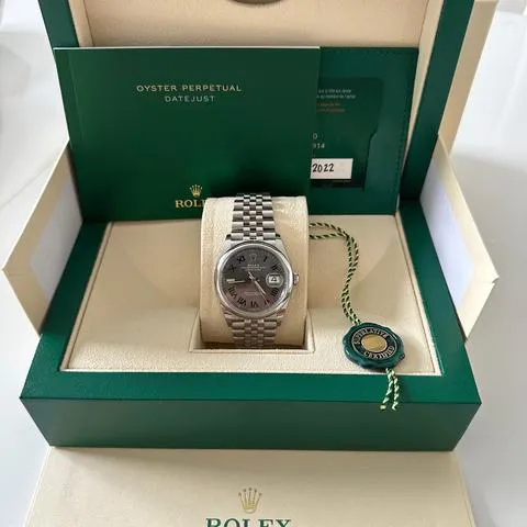 Rolex Datejust 36 126200 36mm Stainless steel Mother-of-pearl