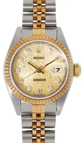 Rolex Datejust 69173G 26mm  YG Gold