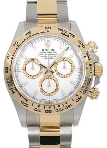 Rolex Daytona 126503 40mm Yellow gold and Stainless steel White