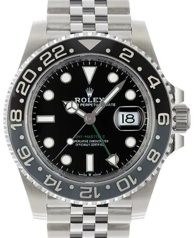 Rolex GMT-Master II 126710GRNR 40mm Stainless steel Black