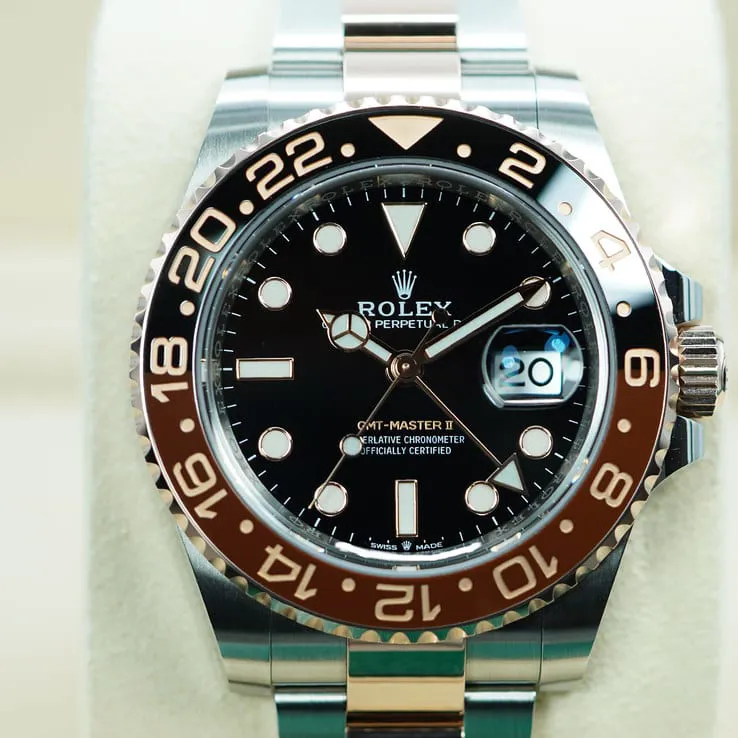 Rolex GMT-Master II 126711CHNR-0002 40mm Oystersteel and Everose gold Black