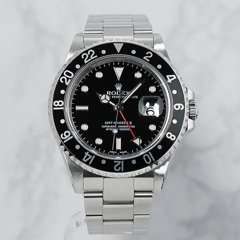 Rolex GMT-Master II 16710 40mm Stainless steel Black 2