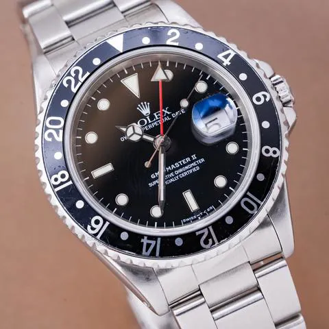 Rolex GMT-Master II 16710 40mm Stainless steel Black 2