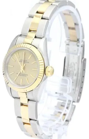 Rolex Oyster Perpetual 67193 24mm Yellow gold and Stainless steel Gold 1