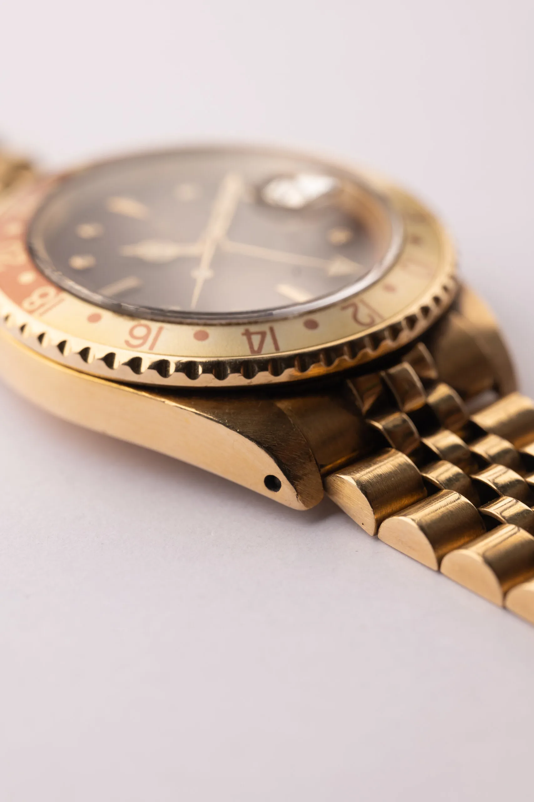 Rolex GMT-Master 16758 Yellow gold Rootbeer nipple 5