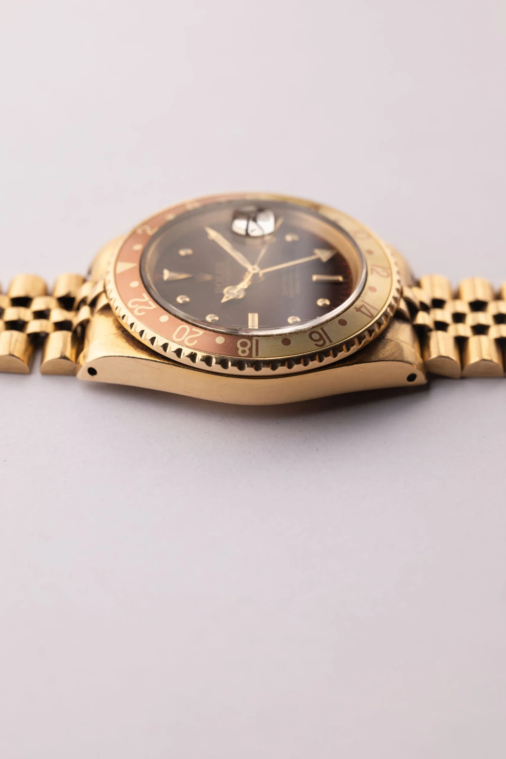 Rolex GMT-Master 16758 Yellow gold Rootbeer nipple 10