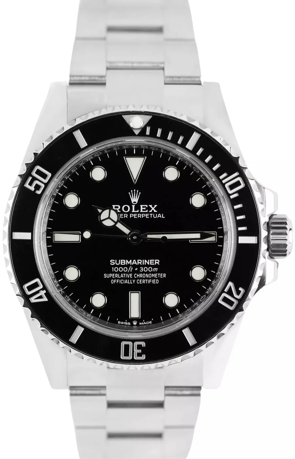 Rolex Submariner 124060-0001 41mm Oystersteel Black