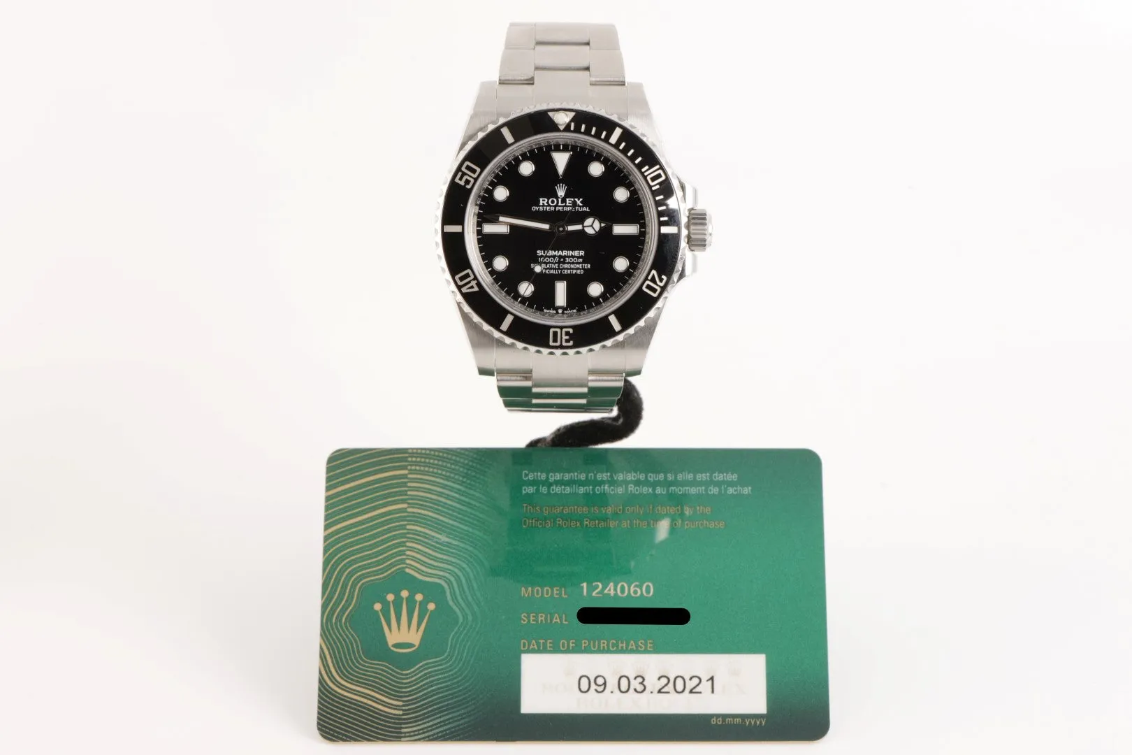 Rolex Submariner 124060 41mm Stainless steel 1