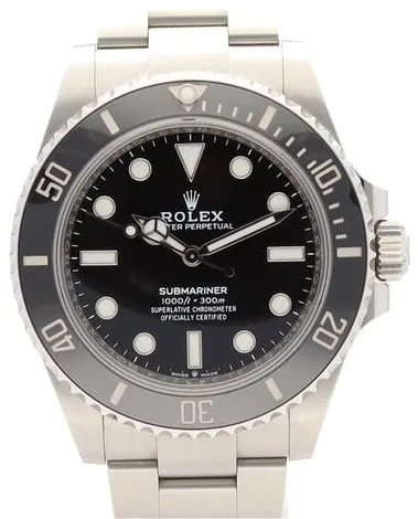 Rolex Submariner 124060 41mm Stainless steel Black