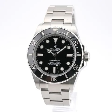 Rolex Submariner (No Date) 41 124060 41mm Stainless steel Black 1