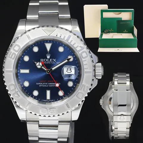 Rolex Yacht-Master 116622 40mm Platinum Blue