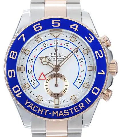 Rolex Yacht-Master II 116681 44mm Yellow gold and Stainless steel White