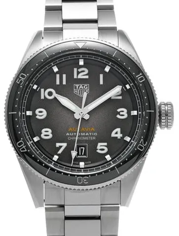 TAG Heuer Autavia WBE5114.EB0173 42mm Stainless steel Black