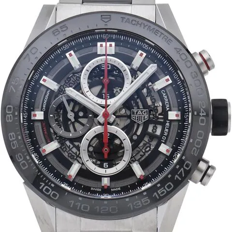 TAG Heuer Carrera CAR2A1W.BA0703 43mm Stainless steel Skeleton