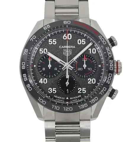 TAG Heuer Carrera CBN2A1F.BA0643 44mm Platinum Gray