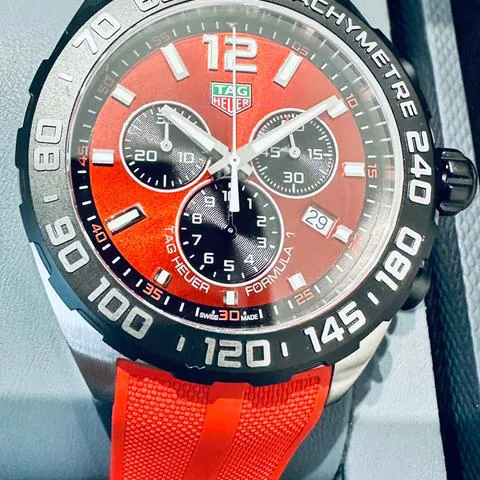 TAG Heuer Formula 1 CAZ101AN.FT8055 43mm Stainless steel Red