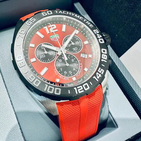 TAG Heuer Formula 1 CAZ101AN.FT8055 43mm Stainless steel Red 1