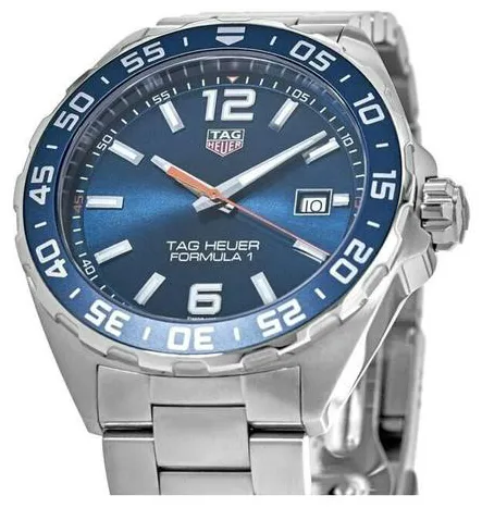 TAG Heuer Formula 1 Quartz WAZ1010.BA0842 43mm Stainless steel Blue 2